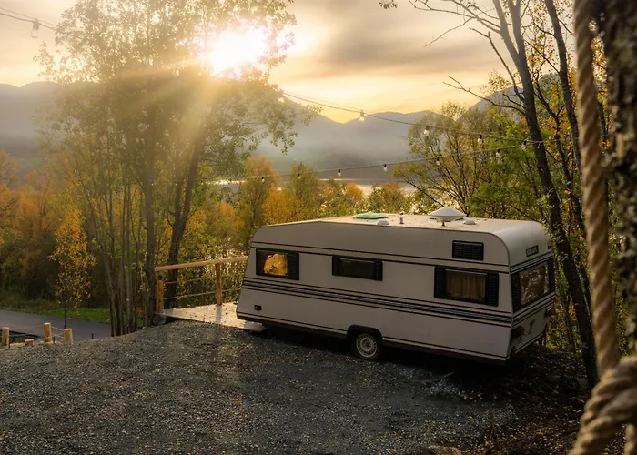 Eira Glamping - Romantic, Ocean View, Fire Pit Kemping 5*